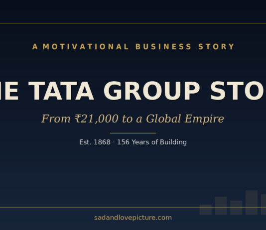 The Tata Group Story: From ₹21,000 to a Global Empire